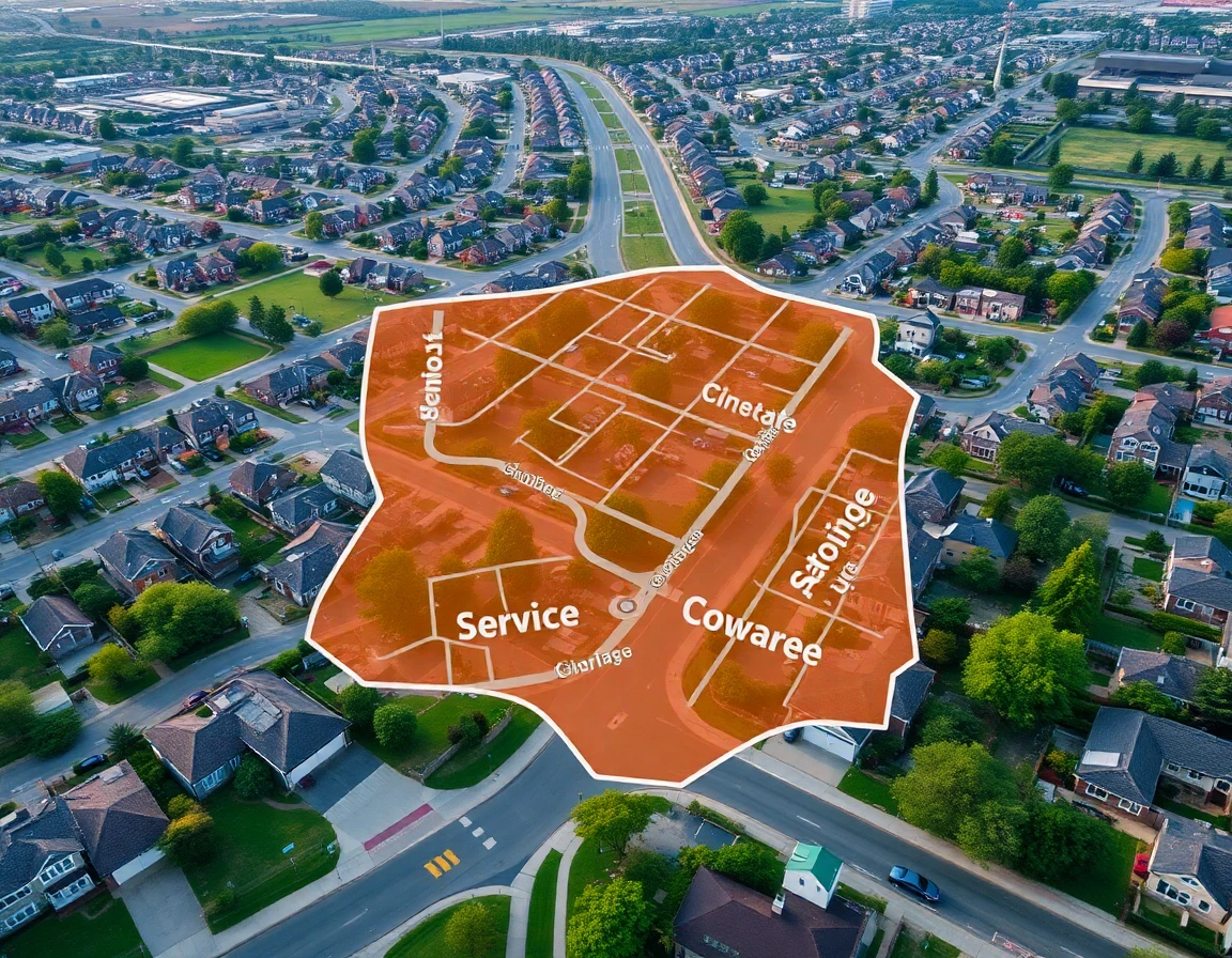 Plumbing Service Areas Map